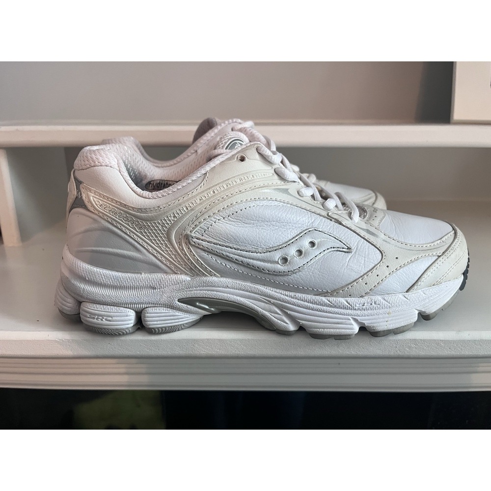 Saucony ECHELON WALKER Women's 8.5 Hydrator White Walking Shoes Sneakers W2